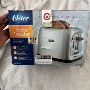 Oster Brushed Stainless Steel 2-Slice Toaster